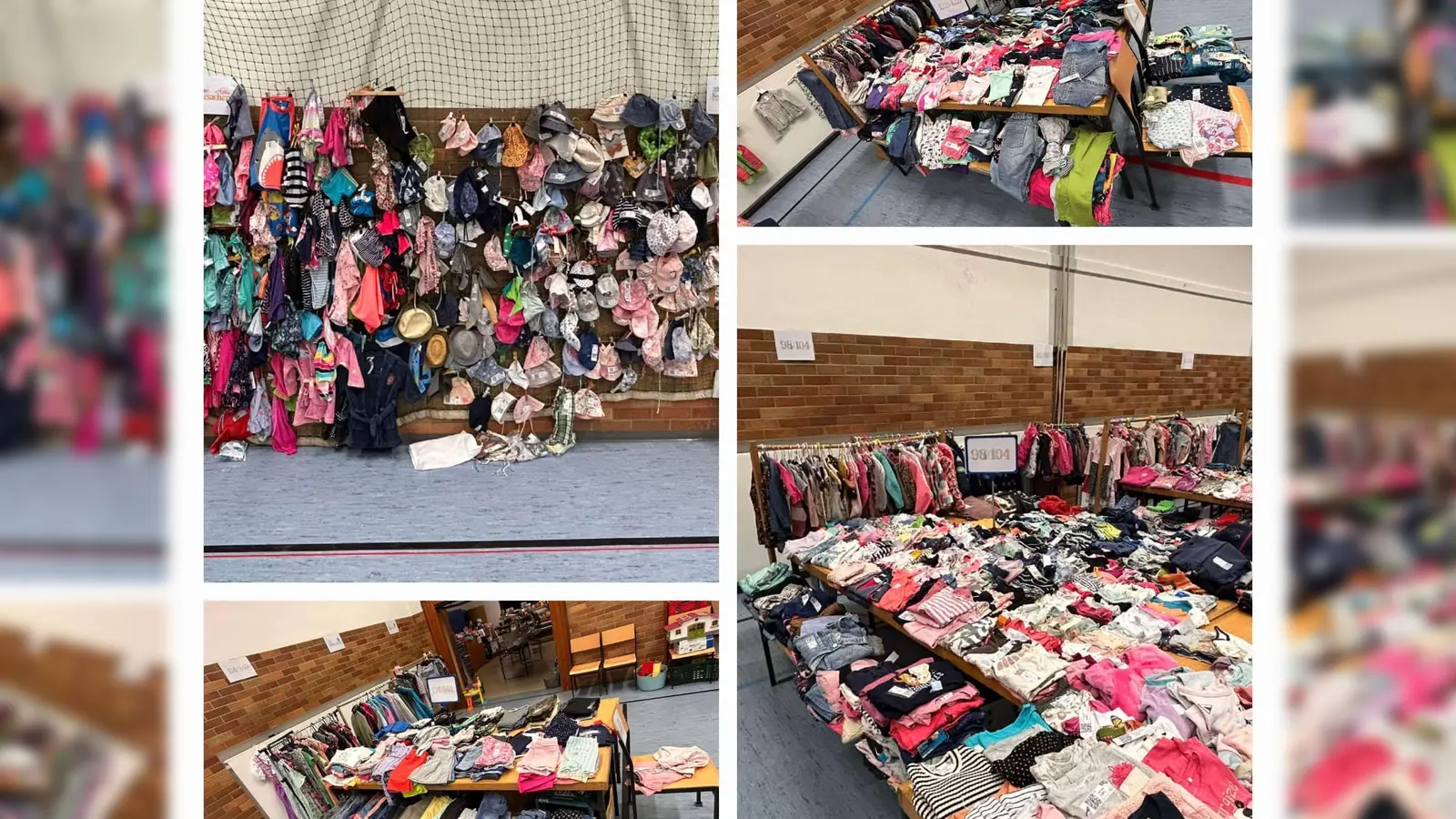 Rund 500 Besucher strömten zum Baby- und Kinderbasar in die Turnhalle in Gebenbach. (Bild: Katharina Sehr )