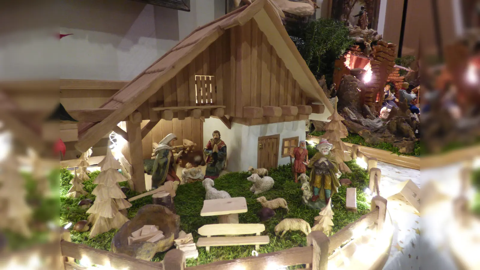 Alpenländische Krippe (Bild: Martin Graser)