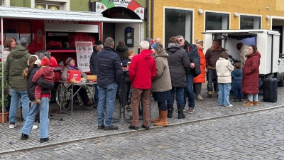Feiermobil in Windischeschenbach (Bild: Tobias Wachter)