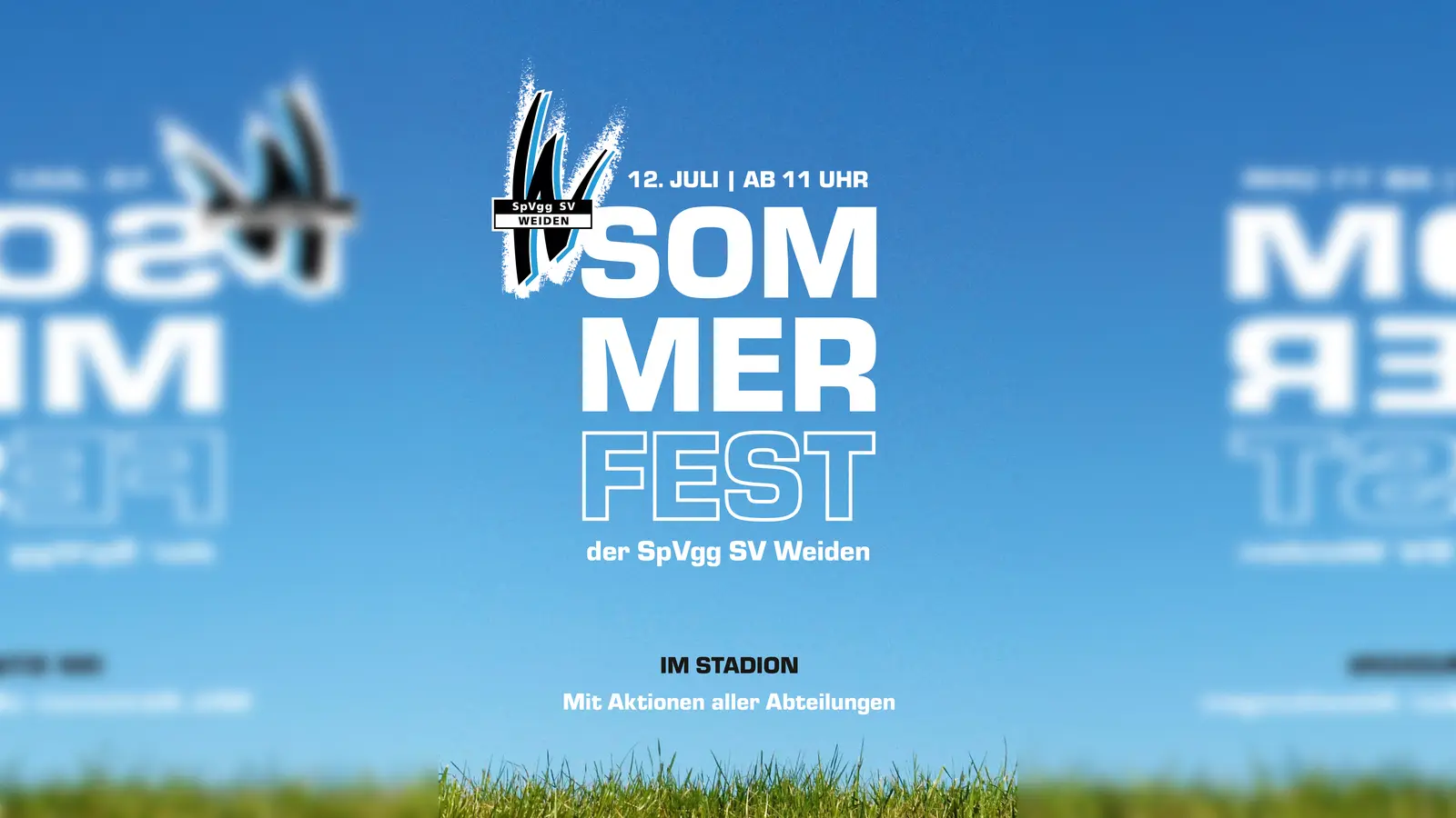 Die SpVgg SV Weiden lädt zum Sommerfest ins Spardabank Stadion ein.  (Bild: Dagmar Nachtigall)