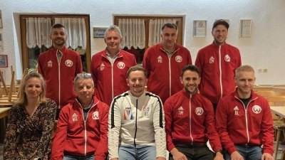 Die neue (alte) Vorstandschaft der SpVgg Weigendorf (Bild: Volker Reichert)