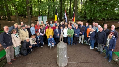 Das Katholische Landvolk NEW am Dreiländereck Deutschland-Belgien-Niederlande (Bild: Horst Pleyer)