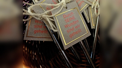 Geschenk an die Gottesdienst-Besucher als Erinnerung an den Bußgottesdienst  (Bild: Beate Suttner)