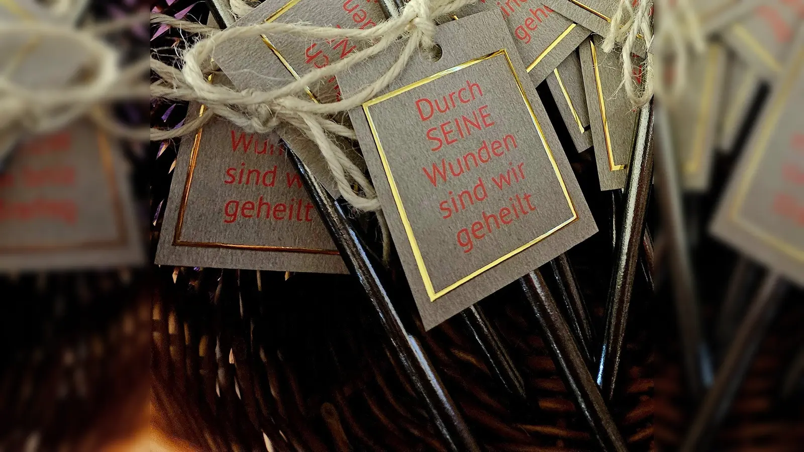 Geschenk an die Gottesdienst-Besucher als Erinnerung an den Bußgottesdienst  (Bild: Beate Suttner)