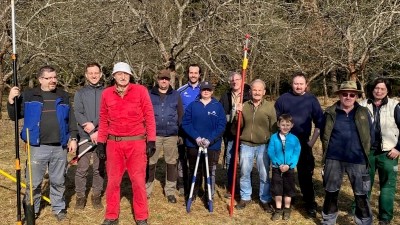 Baumschnittkurs in Ödgartenhof. (Bild: Gabi Gilch)