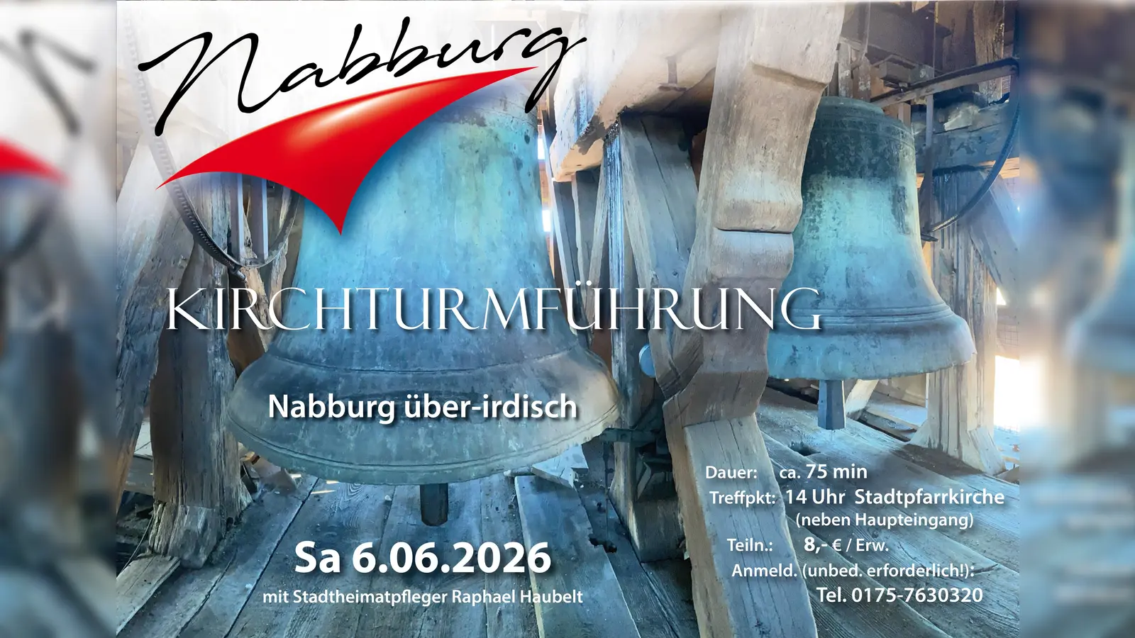 Bei der Kirchturmführung kommt man direkt an den Glocken vorbei (Bild: aub)