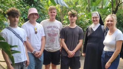 Studienfahrt der 10. Klassen der Realschule. (Bild: Nicole Wankerl)