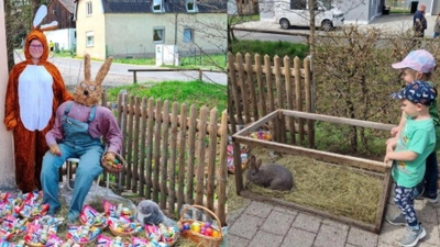Osternachmittag begeistert Siedlerkinder. (Bild: Roland Lochner)
