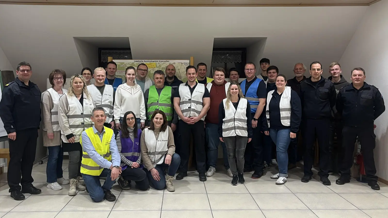 Eine Zusammenarbeit für den Ernstfall muss gut geübt werden. (Bild: Theresa Gehr)