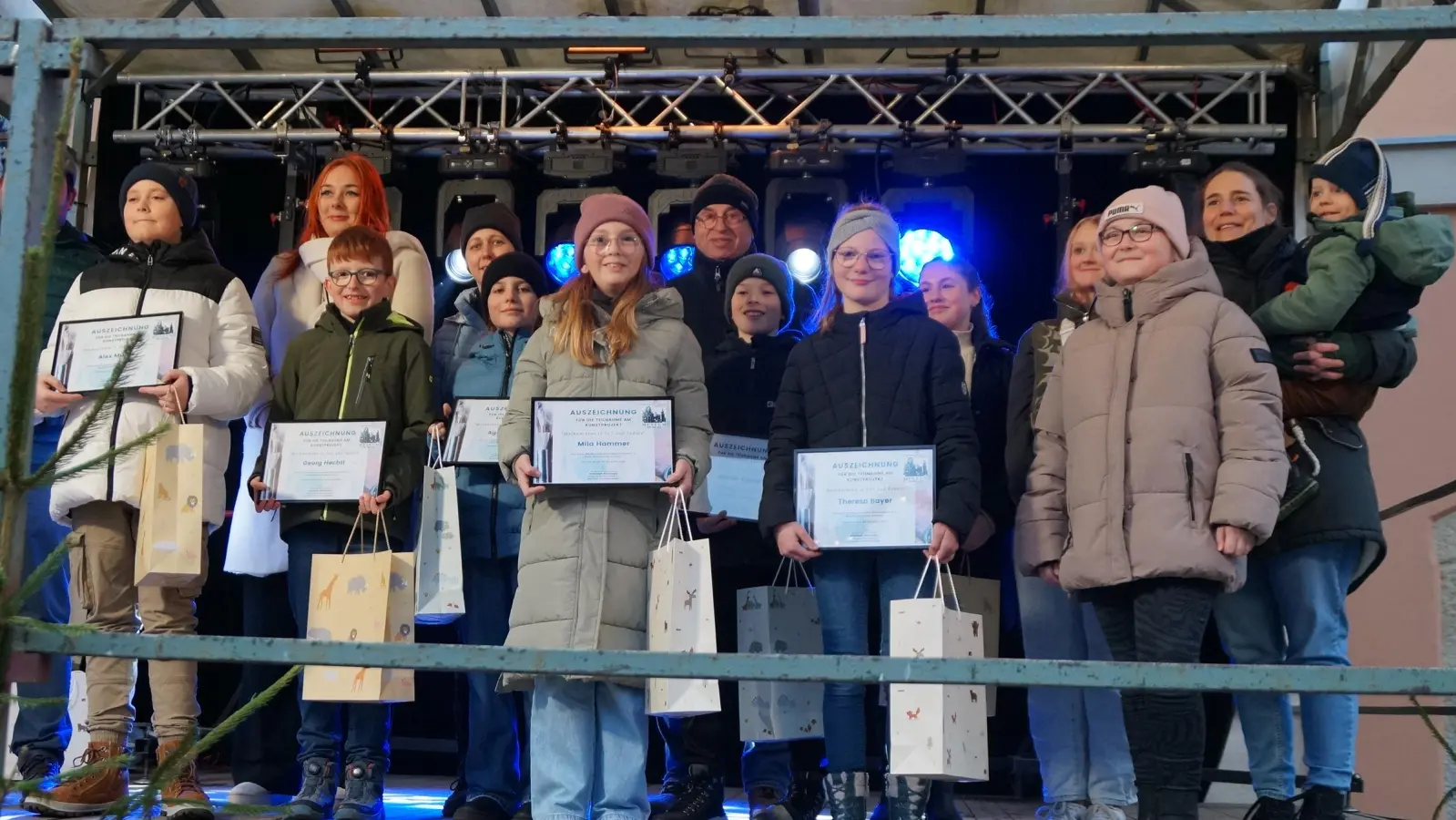Die Preisträger. (Bild: Elfriede Weiß)