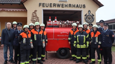 Von Links: Harald Dirnberger, Simon Anton, Obermeier Max, Schuller Miriam, Kleber Alexander, Federl Hermann, Haider Jürgen, Demleitner Christian, Weig Martin, Klettner Alexander, Saller Marco, Adam Carola, Stangl Thomas und Gollwitzer Wolfgang (Bild: Wolfgang Gollwitzer)