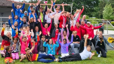 Die stolzen Medaillengewinner der Deutschen Meisterschaften (Bild: Stefanie Schwarzfischer)