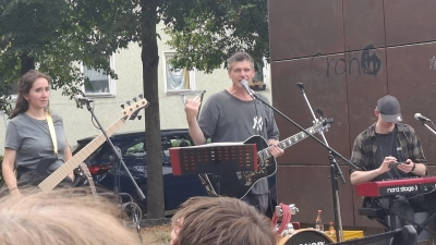 Die Band The Train Rockers begeisterten das Publikum. (Bild: Stephanie Roberts)