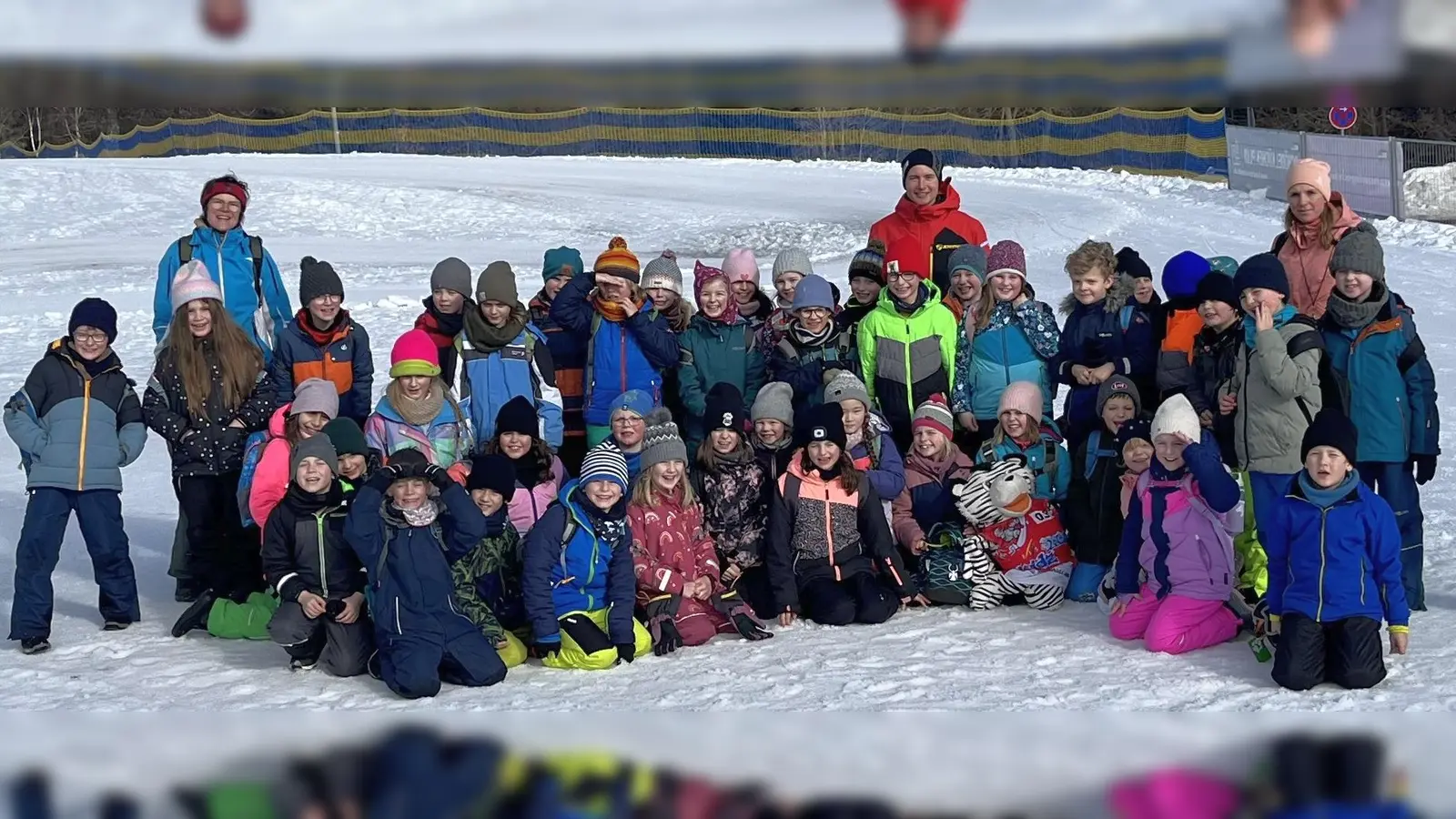 Wintersporttag der 2. Klassen der Fichtelnaabtal-Grundschule Ebnath-Neusorg (Bild: Jutta Lautenbacher)