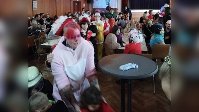 Action beim Kinderfasching (Bild: Melanie Kallmeier)