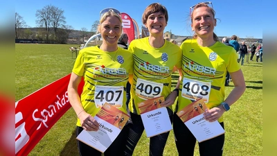 Von links nach rechts: Katrin Färber, Michaela Siegert, Tine Schardt. (Bild: Tine Schardt )