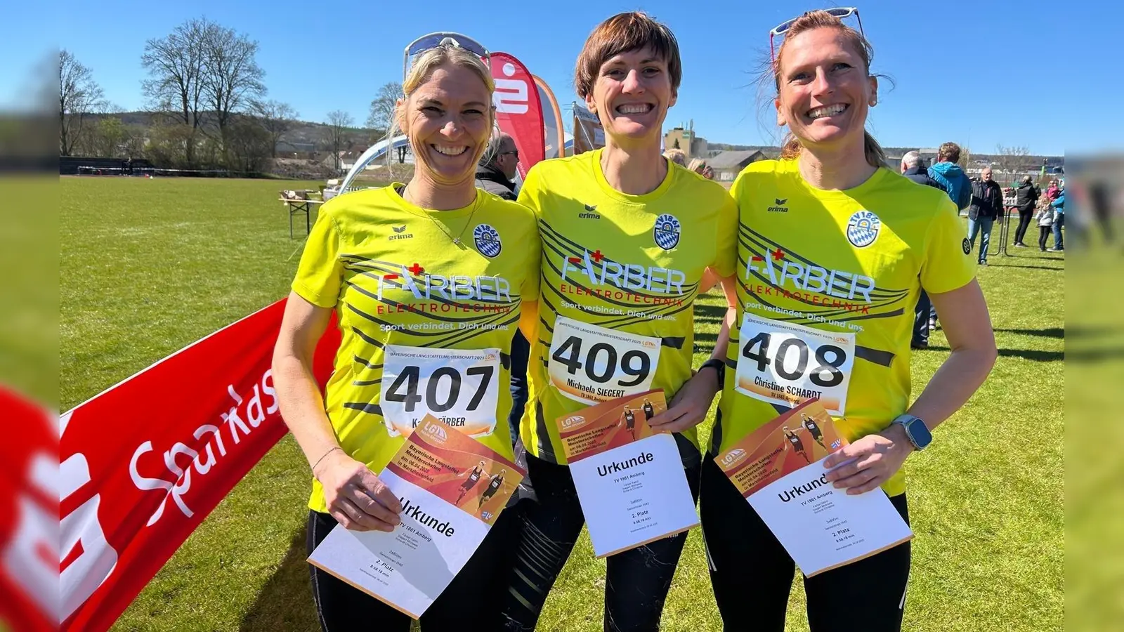 Von links nach rechts: Katrin Färber, Michaela Siegert, Tine Schardt. (Bild: Tine Schardt )