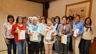 Die geehrten Kneippmitglieder für 25 und 40 Jahre  (Bild: Doris Boesen)