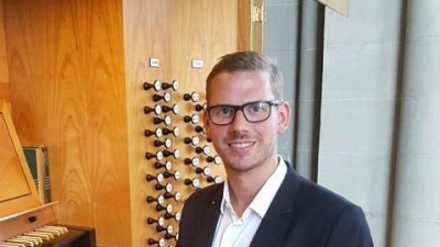 Maximilian Betz, der bekannte Organist, wird in Vilseck auftreten. (Bild: Maximilian Betz)