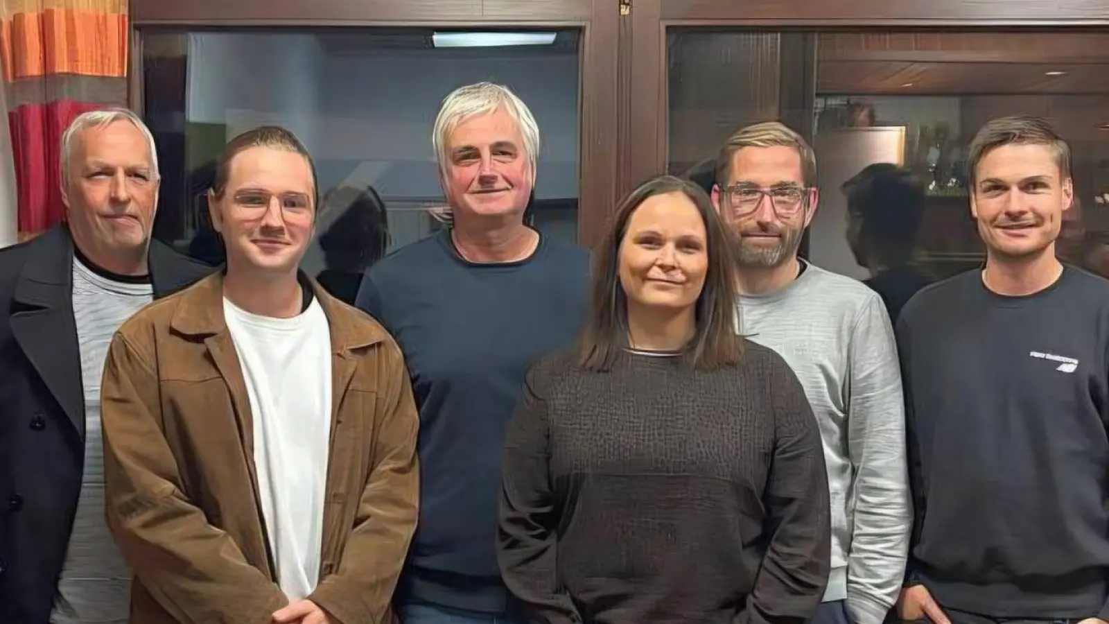 von links: Jobst Lohmann, Alexander Schrempel, Bernhard Haas, Katja Haas, Matthias Rübe, Tobias List (Bild: Bettina Weist)