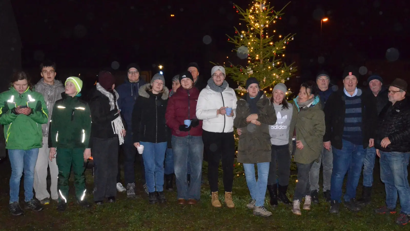 Die Siedlergemeinschaft Krumme Äcker hat zur Adventsfeier geladen.  (Bild: Helmut Kunz)
