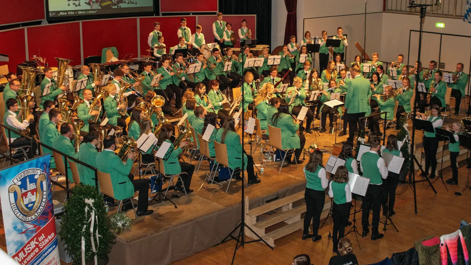 Das große Blasorchester in symphonischer Besetzung ist immer ein Garant für ein festliches und abwechslungsreiches Konzertprogramm. (Bild: Franz Wagner)