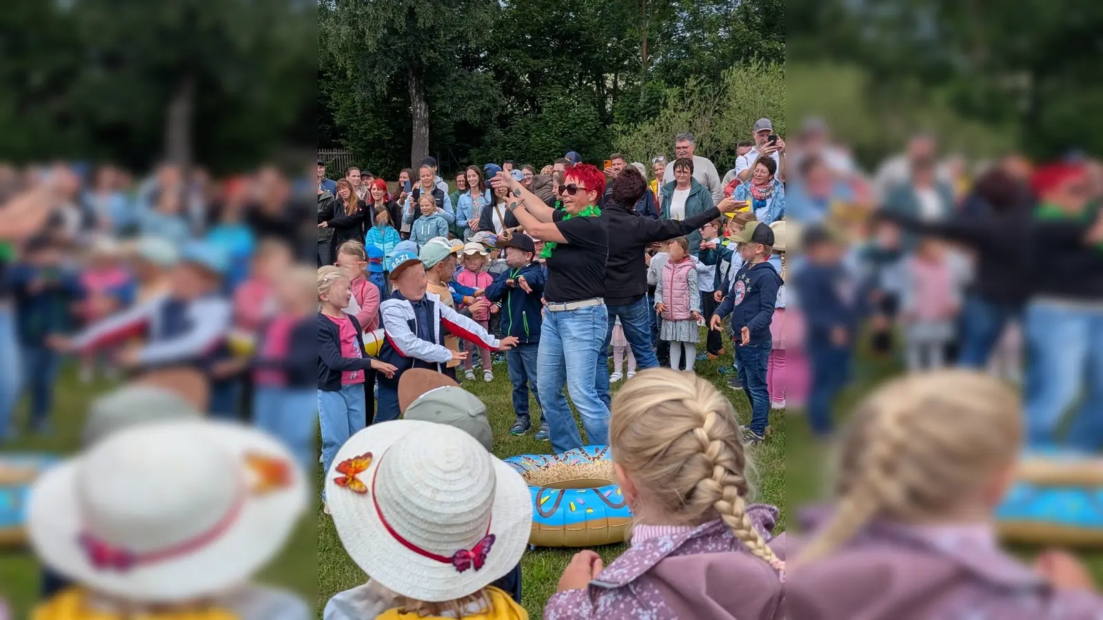 Gemeinsamer Tanz mit allen Anwesenden. (Bild: Krauthahn Barbara)