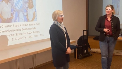 KOK Christina Franz klärt auf. (Bild: Birgitt Hasenkopf)