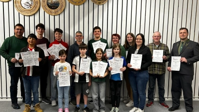 Die Vereinsmeister der Freischützen. (Bild: Melanie Lehmann)