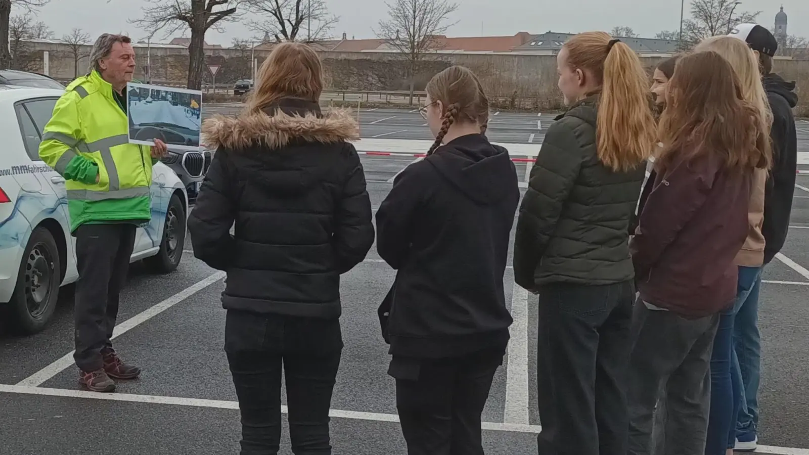 Fahrtraining für junge Fahrer.  (Bild: Reinhold Ziermeier )