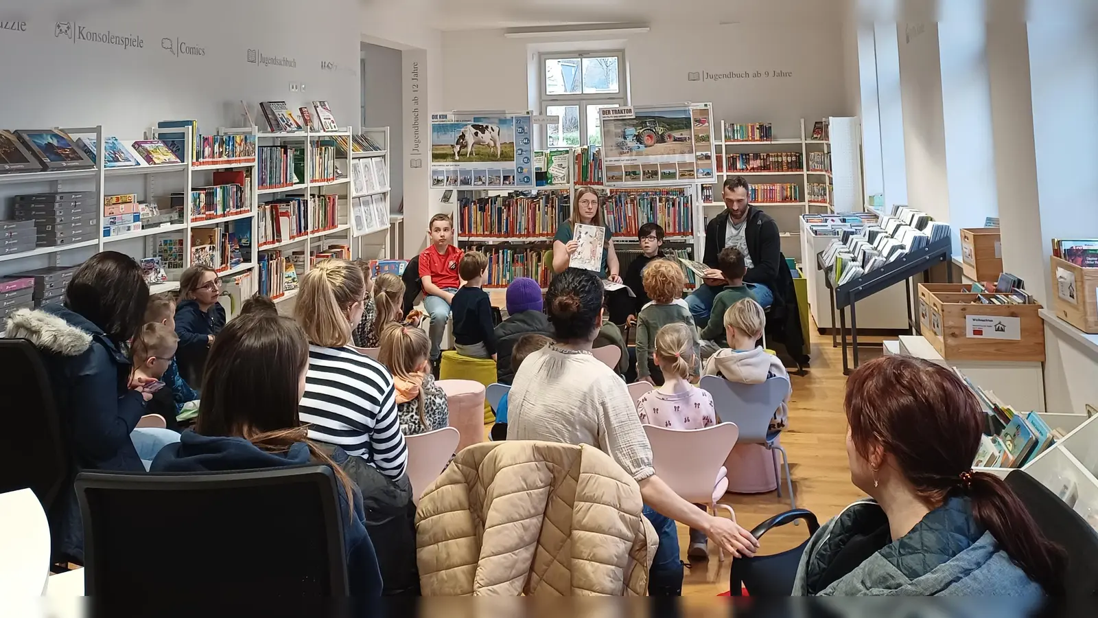 Geschichten und Wissen rund um den Bauernhof mit Christiane und Georg (Bild: Sonja Schecklmann)