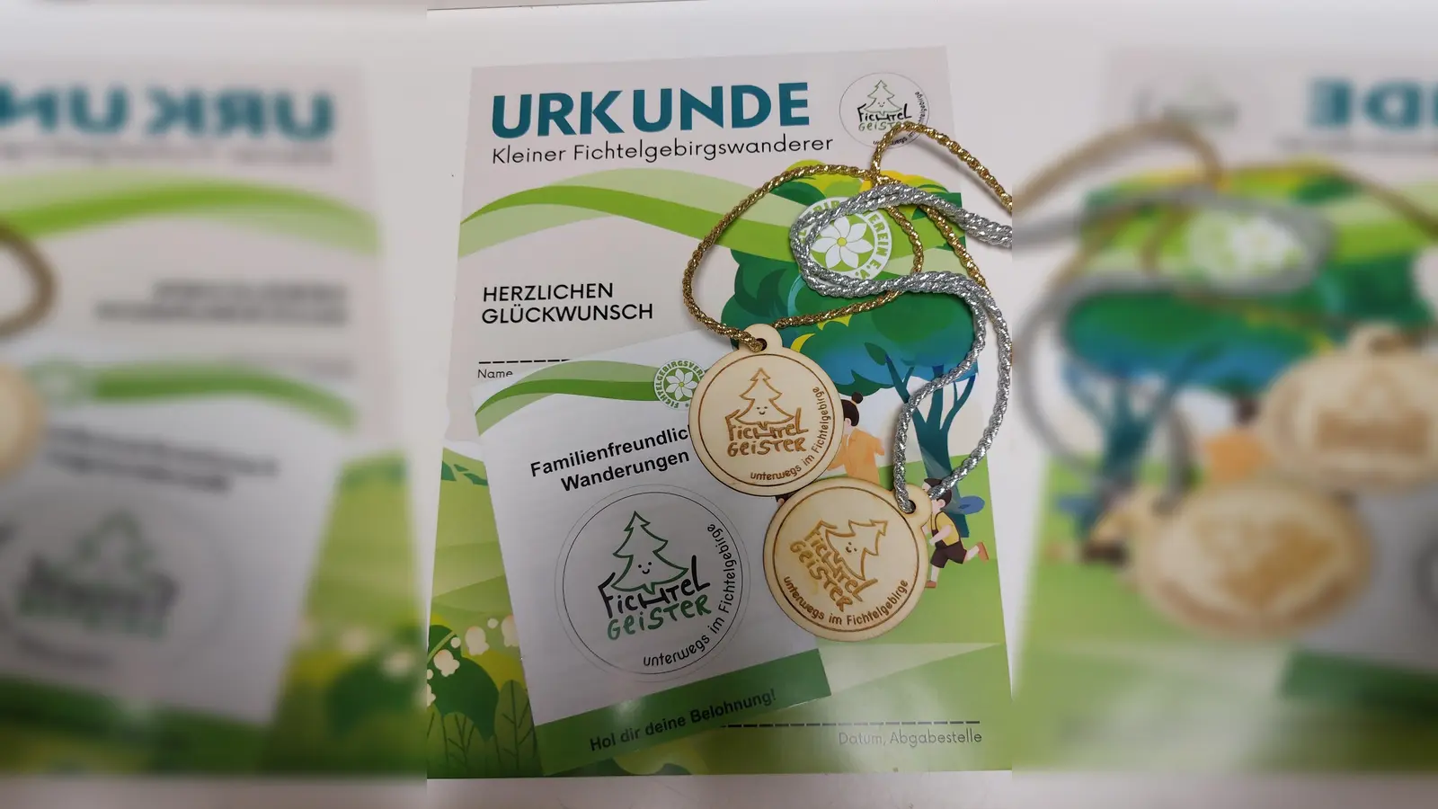 Als Belohnung winken eine Urkunde und Silber- bzw. Goldmedaillen (Bild: Ingrid Kastl)