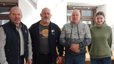 Vorstände von links Christian Zenker, Arno Wirnitzer, Mike Keiner, Laura Kollarik. (Bild: Mike Keiner)