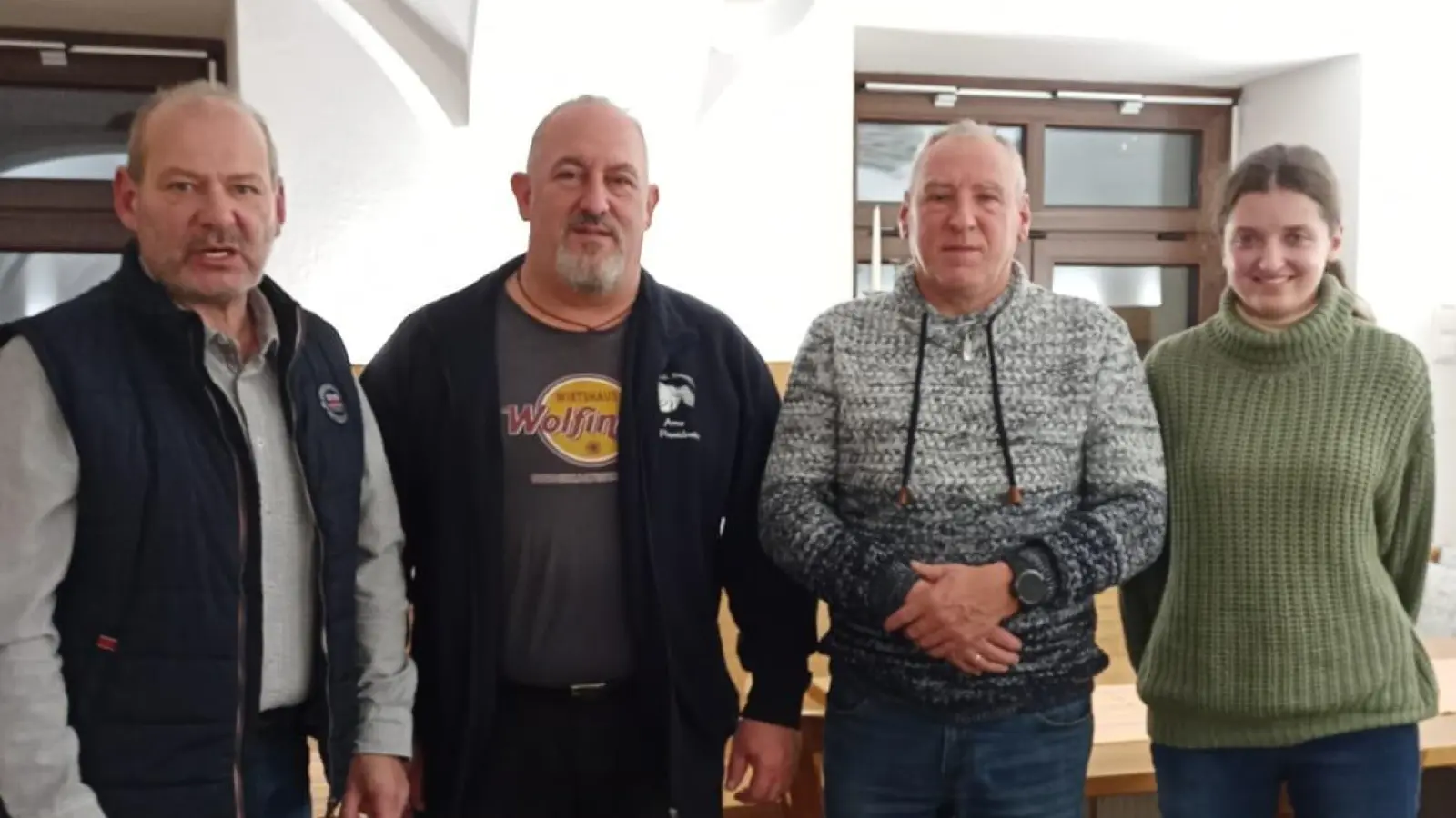 Vorstände von links Christian Zenker, Arno Wirnitzer, Mike Keiner, Laura Kollarik. (Bild: Mike Keiner)