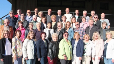 Klassentreffen des Schülerjahrgangs 1959/60 in Wiesau. (Bild: Lisa Langer)