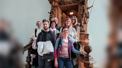 Besuch im Stiftland. (Bild: Martina Zanner)