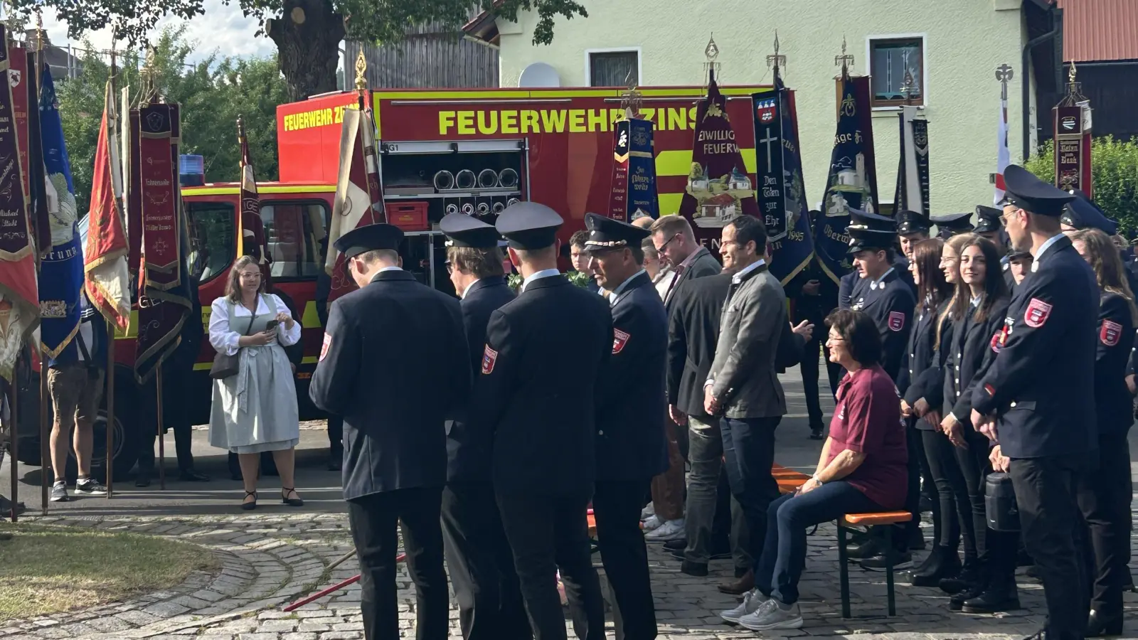 130 Jahre FFW Zinst . (Bild: Florian Bayer)