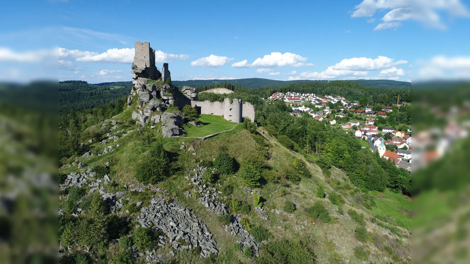 Der Flossenbürger Schlossberg (Archivbild: exb)