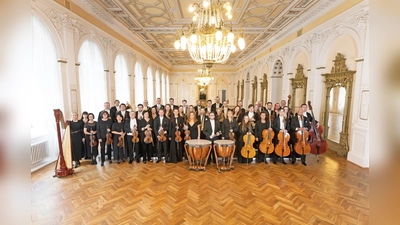 Das Foto zeigt das Westböhmische Symphonieorchester Marienbad, das beim Jubiläumskonzert des Kulturforums Wernberg-Köblitz auftritt. (Bild: Josef Pavlovic)