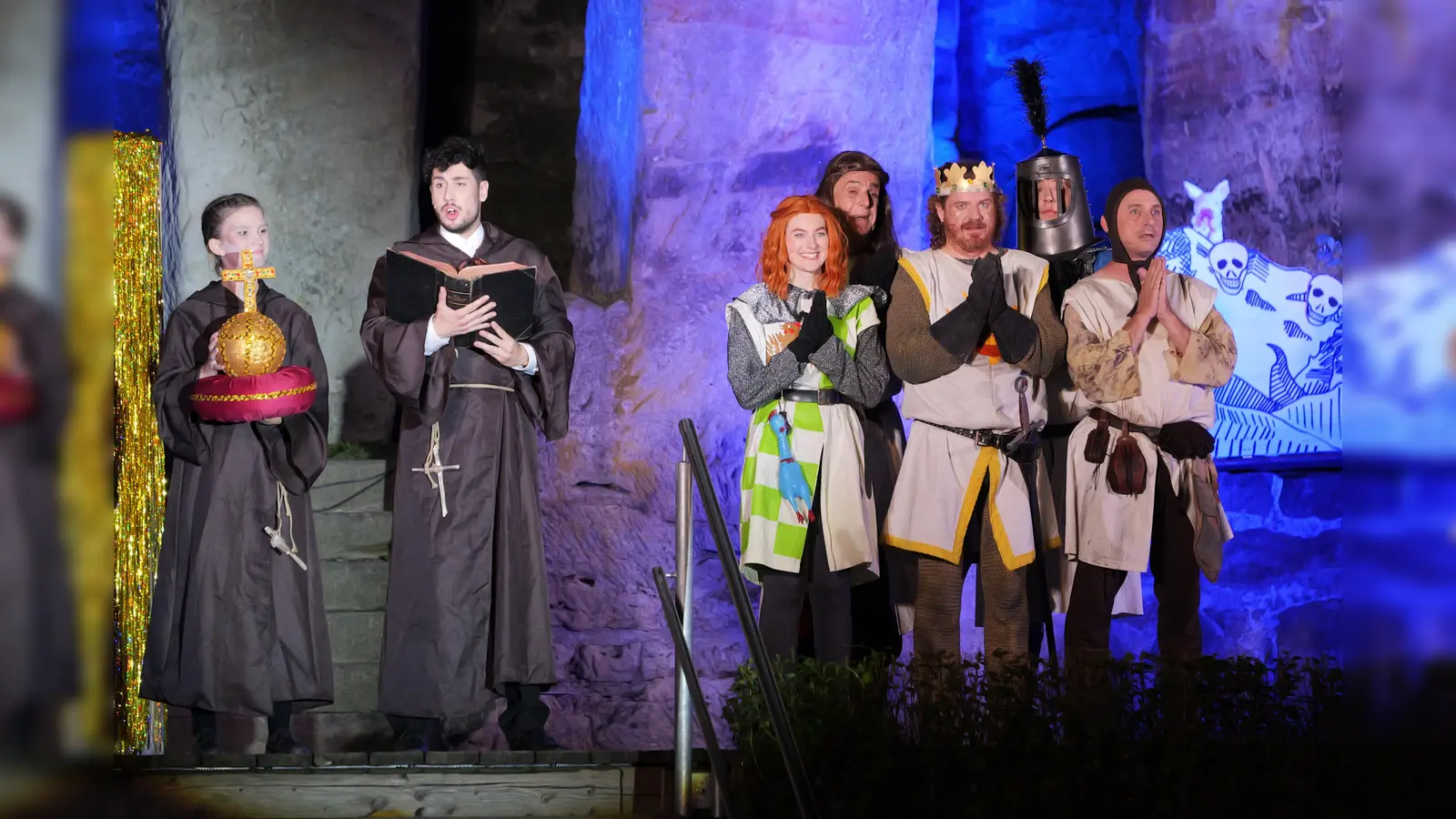 Eindrücke aus „Spamalot“ des OVIGO Theaters. (Bild: Florian Wein / OVIGO Theater)