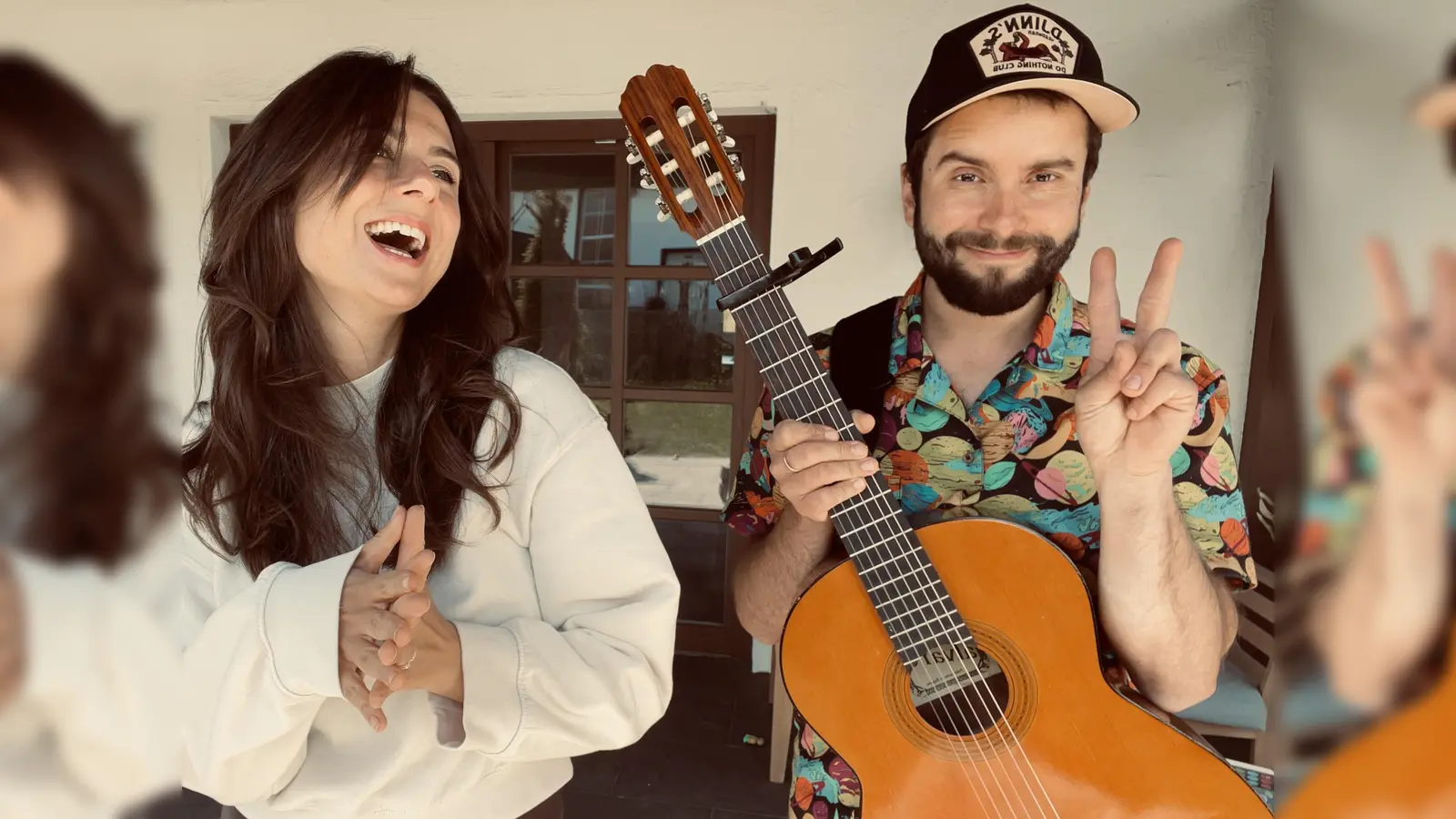 Markus und Isabell Beer kommen mit ihrem Musik-Kabarettprogramm „Des klingt nach uns“ nach Niedermurach. (Bild: Markus Beer)