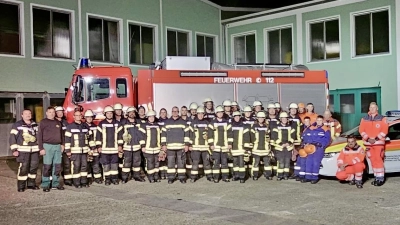 Gruppenfoto FFW Vohenstrauß und HvO Waidhaus (Bild: Jürgen Bauer)