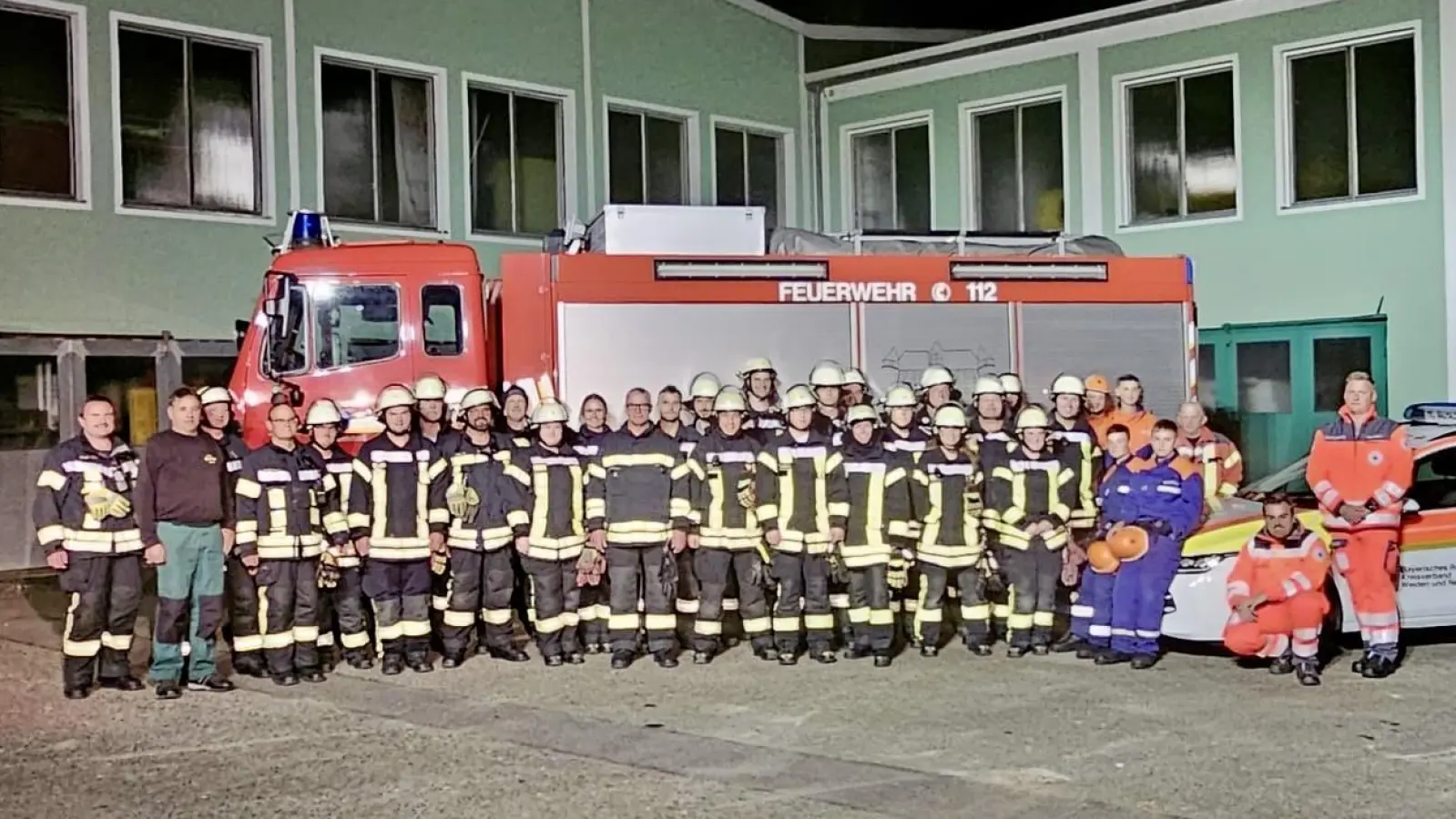 Gruppenfoto FFW Vohenstrauß und HvO Waidhaus (Bild: Jürgen Bauer)