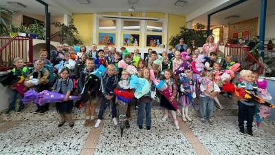 Einschulung Grundschule Poppenricht. (Bild: Carolin Brand)