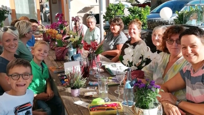 Kaffeekränzchen der Sunzendorfer Landfrauen. (Bild: Claudia Füssel )