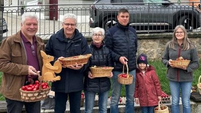 SPD verteilt Ostereier<br> (Bild: Eli Dreßler)