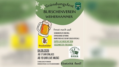 Flyer zum Gründungsfest. (Bild: Leonard Riedling)