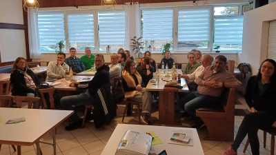 Die Zuhörer lauschten gebannt den Vortrag. (Bild: Stephan Schmidt)