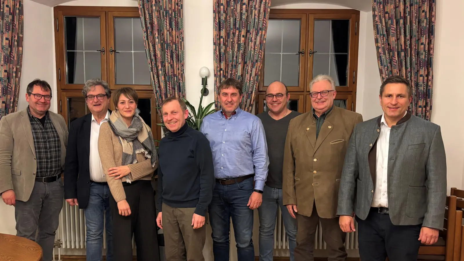 Vorstandschaft der Musikschule VierStädtedreieck (Bild: René Bauer)