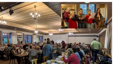 Gut besucht: Weihnachtsfeier des AKV Sulzbach-Rosenberg (Bild: Sigrid Rösl-Koller)